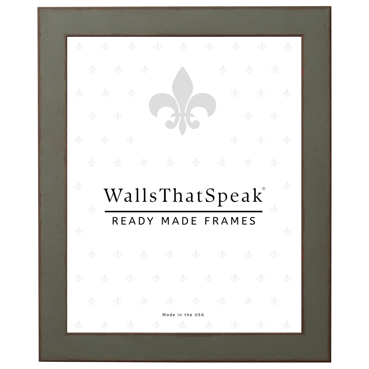 20x20 Picture Frame, Ferro 1 Inch Wood Moulding, Wall Display Frame for Art, Posters, or Photos by wallsthatspeak